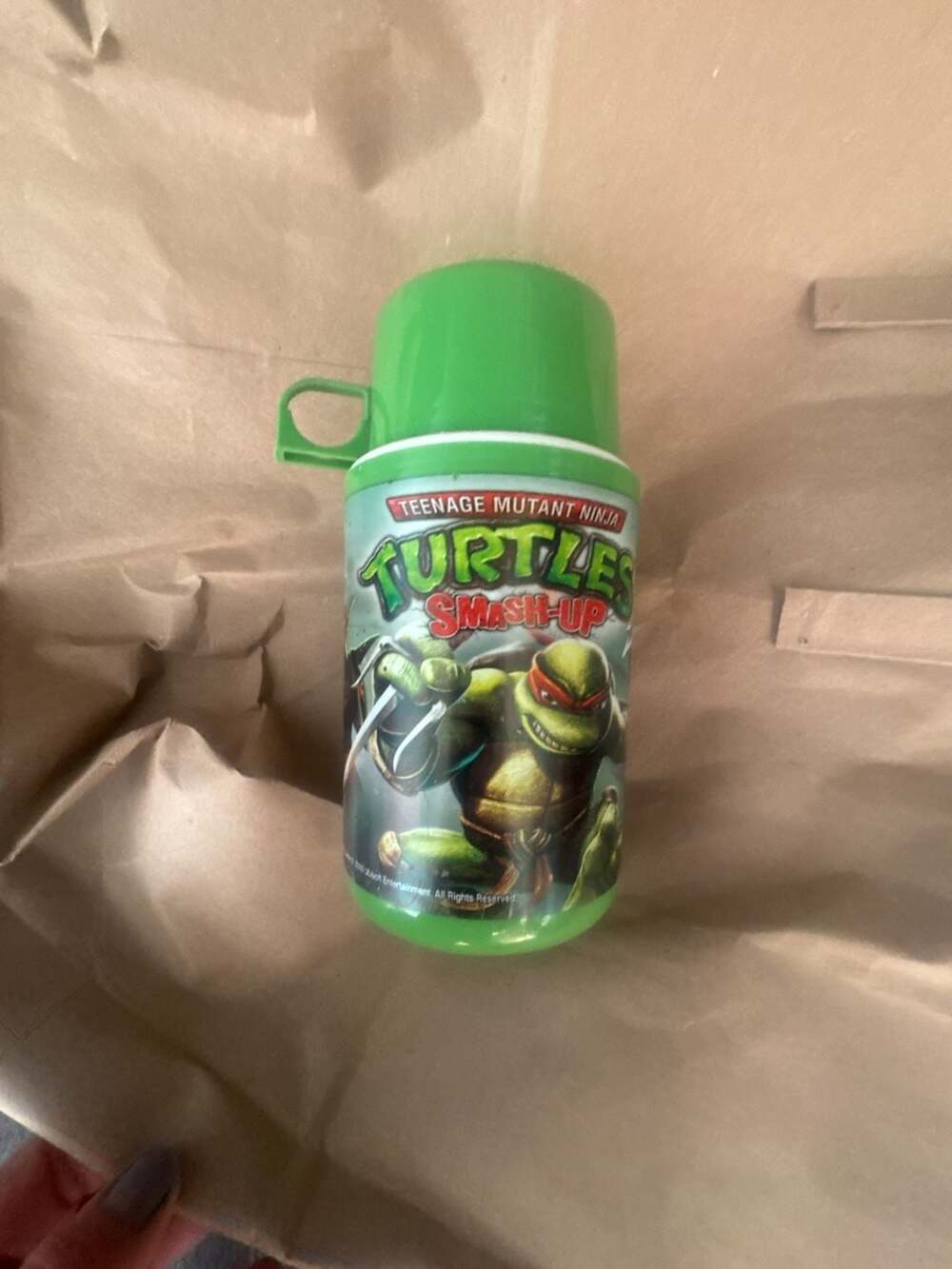 Teenage Mutant Ninja Turtles Smash-Up Promotional Plastic Water Bottle 2009